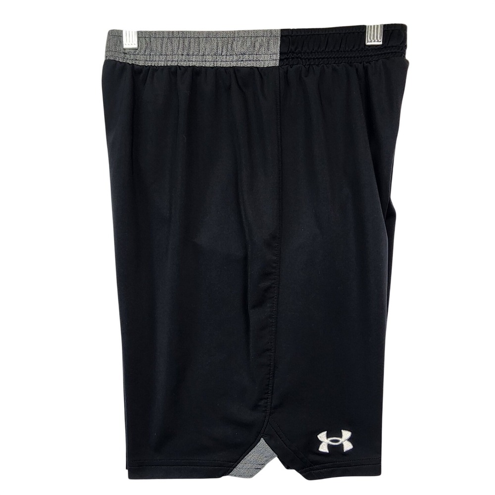 Under Armour Small Black Athletic Shorts Basketball Gym Workout Training Mens SM